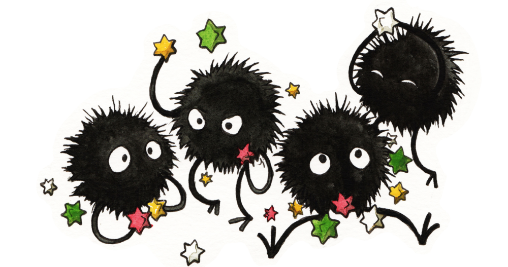 Soot sprites – Just some geeks learning about Japan.